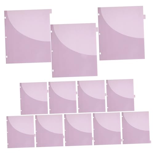 Gogogmee 12 Stück Teiliges Discbound Trennstreifen mit Taschen Register für Ordner Langlebig Transparent für Büro Schule und Zuhause Gogogmee 12 Stück Teiliges Discbound Trennstreifen mit Taschen Register für Ordner Langlebig Transparent für Büro Schule und Zuhause von Gogogmee