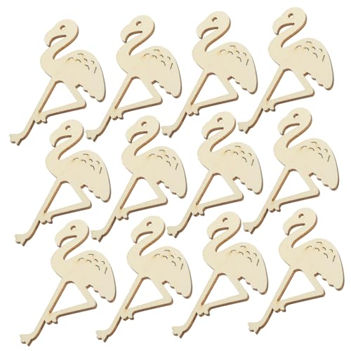 Gogogmee 12 Stück Teiliges Flamingo Holz Deko Robuste Handgefertigte Holzstücke Glatte Oberfläche Vielseitig für DIY Bastelprojekte für Kindergeburtstage Hochzeiten und Kreative Gogogmee 12 Stück Teiliges Flamingo Holz Deko Robuste Handgefertigte Holzstücke Glatte Oberfläche Vielseitig für DIY Bastelprojekte für Kindergeburtstage Hochzeiten und Kreative von Gogogmee