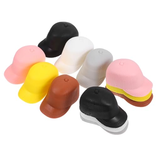 Gogogmee 12 Stück Teiliges Miniatur Doll Cap Bunte Kleine Puppenhüte DIY Bastelzubehör Leichter Sonnenschutz Vielseitige Puppenhaus Accessoires für Sommer und Dekoration Gogogmee 12 Stück Teiliges Miniatur Doll Cap Bunte Kleine Puppenhüte DIY Bastelzubehör Leichter Sonnenschutz Vielseitige Puppenhaus Accessoires für Sommer und Dekoration von Gogogmee