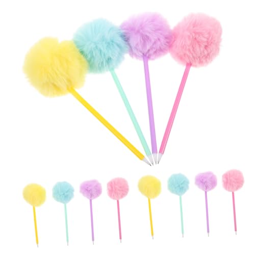 Gogogmee 12 Stück Teiliges Pom Pom Kugelschreiber Weiche Plüschkugelschreiber mit Ergonomischem Griff Bunte Kreative Schreibstifte für Schule Büro Zuhause Flüssiges Schreiben und Dekorative Gogogmee 12 Stück Teiliges Pom Pom Kugelschreiber Weiche Plüschkugelschreiber mit Ergonomischem Griff Bunte Kreative Schreibstifte für Schule Büro Zuhause Flüssiges Schreiben und Dekorative von Gogogmee
