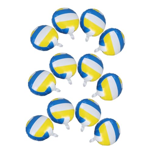 Gogogmee 12stücke Volleyball-folienballons Für Geburtstagsparty Sport-dekoration Volleyball-themenfeiern Partyzubehör Sportballons Mit Realistischem Design von Gogogmee