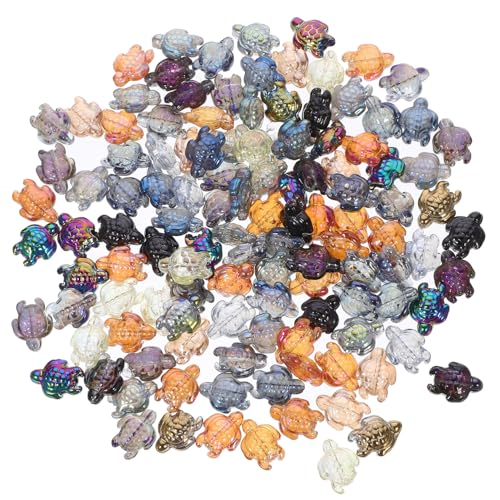 Gogogmee 120 Stück Glasperlen Schildkröten Abstandshalter für Schmuckherstellung Leichte Bunte Glasperlen mit DIY Armband Zubehör für Kreative Bastelprojekte Gogogmee 120 Stück Glasperlen Schildkröten Abstandshalter für Schmuckherstellung Leichte Bunte Glasperlen mit DIY Armband Zubehör für Kreative Bastelprojekte von Gogogmee