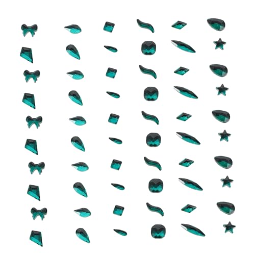 Gogogmee 120 Stück Nail Art Dekoration Fächer Glitzer Strass Steine Grünes Flatback Rhinestone für Diy Nail Art Schmuck und Kreative Designs Gogogmee 120 Stück Nail Art Dekoration Fächer Glitzer Strass Steine Grünes Flatback Rhinestone für Diy Nail Art Schmuck und Kreative Designs von Gogogmee