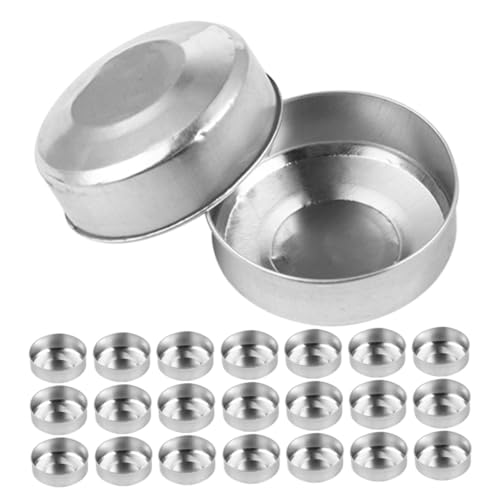 Gogogmee 120 Stück Teiliges Aluminiumbox Teelichter Windgeschützte Langlebige Kerzengläser für DIY kerzenherstellung Passend für Tee Elektronische Kerzen für Weihnachten und Gogogmee 120 Stück Teiliges Aluminiumbox Teelichter Windgeschützte Langlebige Kerzengläser für DIY kerzenherstellung Passend für Tee Elektronische Kerzen für Weihnachten und von Gogogmee