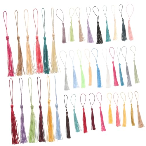 Gogogmee 120 Stück Teiliges Diy Lesezeichen Quasten Handgemachte Dekorationsquasten für Schlüsselanhänger Taschen Diy Projekte und Frühlingsfest Dekorationen Gogogmee 120 Stück Teiliges Diy Lesezeichen Quasten Handgemachte Dekorationsquasten für Schlüsselanhänger Taschen Diy Projekte und Frühlingsfest Dekorationen von Gogogmee