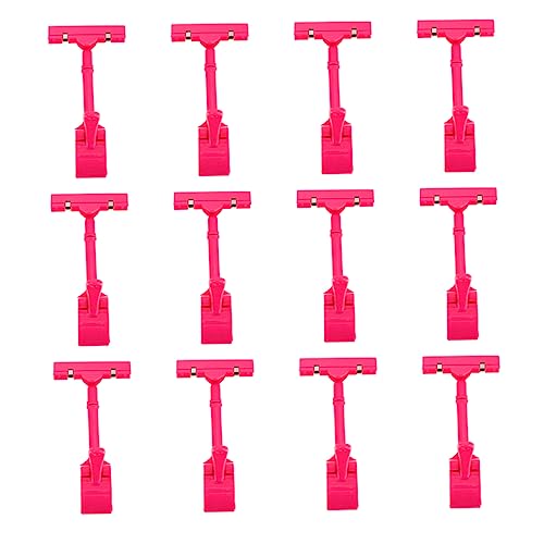 Gogogmee 12Stücke Preisschild Clips Dual Head Tag Display Clips aus Stabilem für Preise Menüs und Karten für Optimale Sichtbarkeit für Supermärkte Gogogmee 12Stücke Preisschild Clips Dual Head Tag Display Clips aus Stabilem für Preise Menüs und Karten für Optimale Sichtbarkeit für Supermärkte von Gogogmee