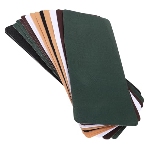 Gogogmee 15 Stück Teiliges Bügel Patches Gesticktem Stoff für Jeansreparatur Selbstklebende Dekorations Patches für Kleidung Taschen und Jacken zum Reparieren und Verschönern von Jeans und von Gogogmee