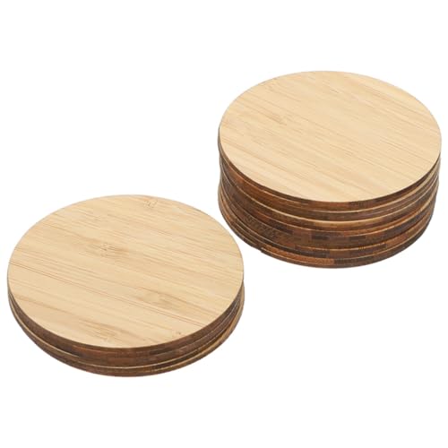 Gogogmee 15 Stück Teiliges Runde Bambusscheiben Naturbelassen DIY Malplatten für Handgemalte Kunst und Bastelprojekte Glatte Oberfläche für Kreative Freizeitgestaltung Gogogmee 15 Stück Teiliges Runde Bambusscheiben Naturbelassen DIY Malplatten für Handgemalte Kunst und Bastelprojekte Glatte Oberfläche für Kreative Freizeitgestaltung von Gogogmee
