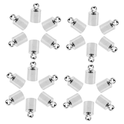 Gogogmee 150 Stück Halsketten Halsketten Draht Armbandverbinder Kappen Enden Befestigungselemente Befestigungselement Für Fassquastenherstellung DIY Terminatoren Lederschmuck Gogogmee 150 Stück Halsketten Halsketten Draht Armbandverbinder Kappen Enden Befestigungselemente Befestigungselement Für Fassquastenherstellung DIY Terminatoren Lederschmuck von Gogogmee