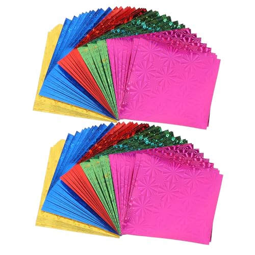 Gogogmee 150 Stück Teiliges Origami Papier Quadratisch Farbiges Faltpapier für Bastelarbeiten für Anfänger und Fortgeschrittene Vielseitig für Kunstprojekte Handliches DIY Bastelmaterial von Gogogmee
