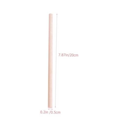 Gogogmee 150 Stück Zylindrische Holzstäbe Unbehandelte DIY Holzstäbe Für Bastelarbeiten Handwerk Modellbau Holzstäbchen Mit Glatter Oberfläche Für Kreative Projekte Gogogmee 150 Stück Zylindrische Holzstäbe Unbehandelte DIY Holzstäbe Für Bastelarbeiten Handwerk Modellbau Holzstäbchen Mit Glatter Oberfläche Für Kreative Projekte von Gogogmee