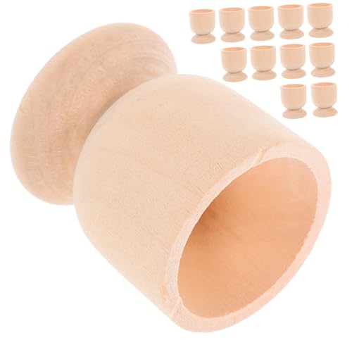 Gogogmee 15Stücke Teiliges Holz Eierhalter für DIY Osterdekoration Unvollendete Eierbecher Edlem Holz für Kreative Projekte und Festliche Anlässe zur Aufbewahrung Gogogmee 15Stücke Teiliges Holz Eierhalter für DIY Osterdekoration Unvollendete Eierbecher Edlem Holz für Kreative Projekte und Festliche Anlässe zur Aufbewahrung von Gogogmee