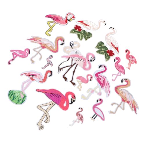 Gogogmee 16 Stück Teiliges Set Flamingo Bügelflicken und Aufnähmotive Bestickte Reparaturapplikationen für Kleidung Weiche Stickerei Patches zum Aufbügeln und Aufnähen Langlebig und Gogogmee 16 Stück Teiliges Set Flamingo Bügelflicken und Aufnähmotive Bestickte Reparaturapplikationen für Kleidung Weiche Stickerei Patches zum Aufbügeln und Aufnähen Langlebig und von Gogogmee