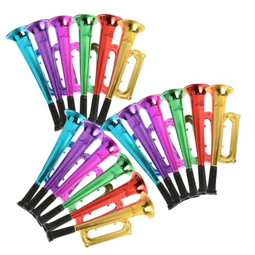 Gogogmee 18 Stück Teiliges Bunte Lärmmacher für Fußballfans Party Zubehör Leichte Tragbare Hörner für Sportveranstaltungen und Partystimmung Gogogmee 18 Stück Teiliges Bunte Lärmmacher für Fußballfans Party Zubehör Leichte Tragbare Hörner für Sportveranstaltungen und Partystimmung von Gogogmee