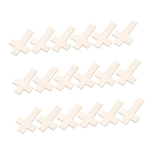 Gogogmee 18 Stück Teiliges Holzkreuze zum Bemalen Naturbelassene DIY Holzkreuz Dekoration für Hochzeit Weihnachten Leichte Umweltfreundliche Holzstücke für Bastelprojekte Gogogmee 18 Stück Teiliges Holzkreuze zum Bemalen Naturbelassene DIY Holzkreuz Dekoration für Hochzeit Weihnachten Leichte Umweltfreundliche Holzstücke für Bastelprojekte von Gogogmee
