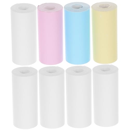 Gogogmee 18Rollen Thermopapier für Minidrucker Selbstklebendes Fotodruckerpapier für Kinderkameras Kompatibel für Notizen und Zeichnungen von Gogogmee