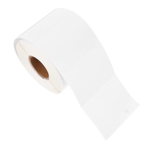 Gogogmee 1Rolle Bedruckbare Leere Etiketten Selbstklebendes Etikettenpapier für Drucker für Preisetiketten Versandaufkleber und Organisation von Gogogmee