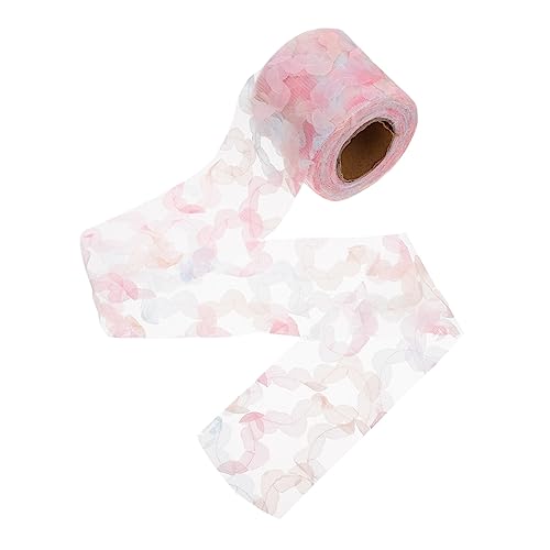 Gogogmee 1Rolle Chiffon Stickerei Haarnadel Dekoration Yards Breit für DIY Bastelprojekte Hochwertiges Material für Kleidung und Accessoires Langlebig und Vielseitig von Gogogmee