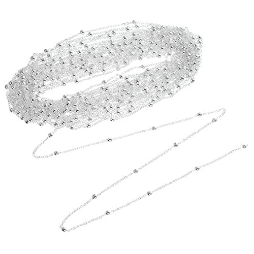 Gogogmee 1Rolle DIY Halskette Kette Schmuckherstellung Ketten für und Armbänder Lange Kette Materialien für Kreative DIY Projekte von Gogogmee