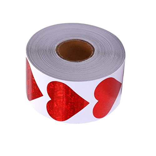 Gogogmee 1Rolle Herzförmige Selbstklebende Etikettenaufkleber für Valentinstag Dekorieren von Geschenken Karten und Scrapbooks Leuchtende Farben für Kreative Gogogmee 1Rolle Herzförmige Selbstklebende Etikettenaufkleber für Valentinstag Dekorieren von Geschenken Karten und Scrapbooks Leuchtende Farben für Kreative von Gogogmee