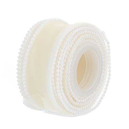 Gogogmee 1Rolle Perlen Band für Blumenverpackung Elegantes DIY Geschenkband Egg für Hochzeiten Geburtstagsfeiern und Bastelprojekte von Gogogmee