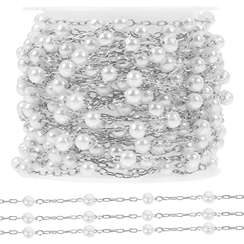 Gogogmee 1Rolle Perlenkette Messing für DIY Armbänder und Vielseitig Einsetzbar für Schmuckherstellung und Kreative Bastelprojekte von Gogogmee