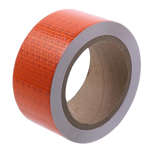 Gogogmee 1Rolle Reflektierendes Klebeband für Außenanwendungen Hochsichtbares Sicherheitsband mit Selbstklebender Rückseite für Warnungen und Fahrzeugdekoration Gogogmee 1Rolle Reflektierendes Klebeband für Außenanwendungen Hochsichtbares Sicherheitsband mit Selbstklebender Rückseite für Warnungen und Fahrzeugdekoration von Gogogmee