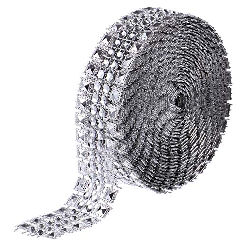 Gogogmee 1Rolle Strassband mit Faux Yards Glitzernde Dekoration für Hochzeiten Partys und DIY Projekte Breit und Vielseitig Einsetzbar Gogogmee 1Rolle Strassband mit Faux Yards Glitzernde Dekoration für Hochzeiten Partys und DIY Projekte Breit und Vielseitig Einsetzbar von Gogogmee