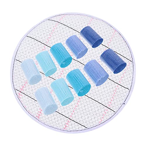 Gogogmee 1Satz DIY Teppich Knüpfset Acrylwolle für Kreative Handarbeiten für Latch Hook Häkelprojekte und Heimtextilien Rutschfester Matte und Leeren Mesh Pads Gogogmee 1Satz DIY Teppich Knüpfset Acrylwolle für Kreative Handarbeiten für Latch Hook Häkelprojekte und Heimtextilien Rutschfester Matte und Leeren Mesh Pads von Gogogmee