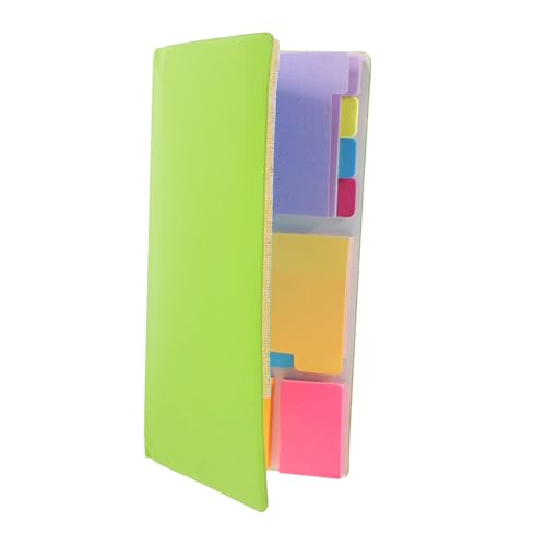 Gogogmee 1Satz Klebezettel für Effektive Organisation Bunte Selbstklebende Haftnotizen für Büro und Schule Kategorisieren und Wichtiger Informationen Langlebig von Gogogmee
