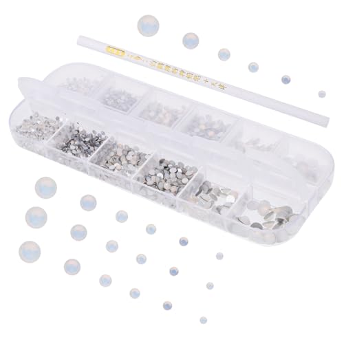 Gogogmee 1Satz Nageldekorationen für Nagelzauber Schmuck für Maniküre Box DIY Nail Art Zubehör für Besondere Anlässe für Partys und Geburtstagsfeiern Gogogmee 1Satz Nageldekorationen für Nagelzauber Schmuck für Maniküre Box DIY Nail Art Zubehör für Besondere Anlässe für Partys und Geburtstagsfeiern von Gogogmee