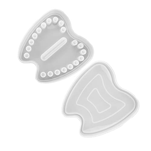 Gogogmee 1Satz Silikonform für Babyzähne und Lanugo DIY Aufbewahrungsbox Gießform für Kreative Epoxidharzprojekte Einfaches Entformen für Familie und von Gogogmee
