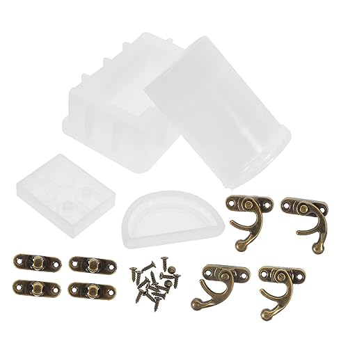 Gogogmee 1Satz Silikonform für Epoxidharz Schatzkiste Aufbewahrungsbox DIY Gießform für Schmuck und Handwerk Langlebig und Waschbar für Kreative Projekte von Gogogmee