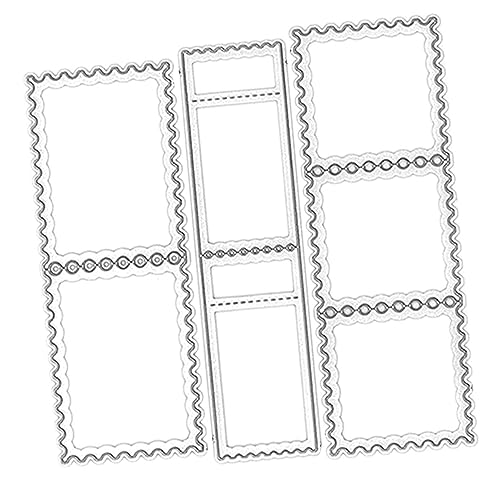 Gogogmee 1Satz Stempel Stanzformen Dekorative Schneidformen für Scrapbooking DIY Karten Fotorahmen und Alben für Kreative Bastelprojekte Vielseitig Einsetzbar von Gogogmee