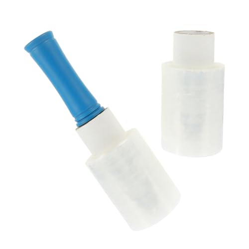 Gogogmee 1Satz Stretchfolie mit Griff Transparente Verpackungsfolie für Möbelpaletten Robuste und Dehnbare Folie für Lagerung Ergonomisches Design für Einfachen Gogogmee 1Satz Stretchfolie mit Griff Transparente Verpackungsfolie für Möbelpaletten Robuste und Dehnbare Folie für Lagerung Ergonomisches Design für Einfachen von Gogogmee