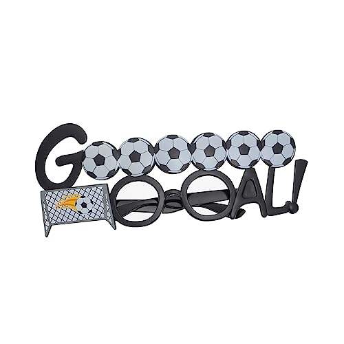 Gogogmee 1Stück Einzigartige Fußball Brille für Partys Kreative Fußball Dekorationsbrille für Festivals und Geburtstagsfeiern Sicher und Bequem Stylisches Design für Fußballfans von Gogogmee