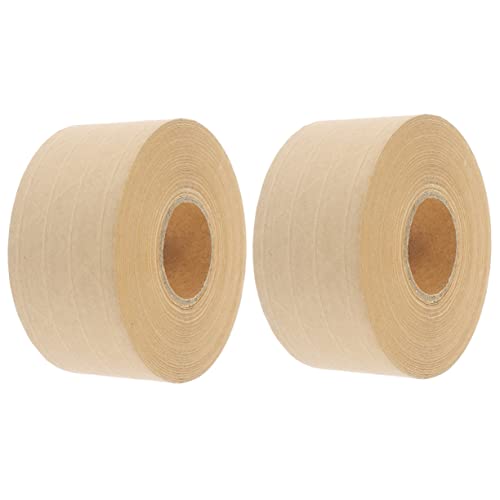 Gogogmee 2 Rollen Hoch für Bilderrahmen und Verpackungen Wasseraktiviertes Klebeband für Karton und Bastelarbeiten für Täglichen Gebrauch von Gogogmee