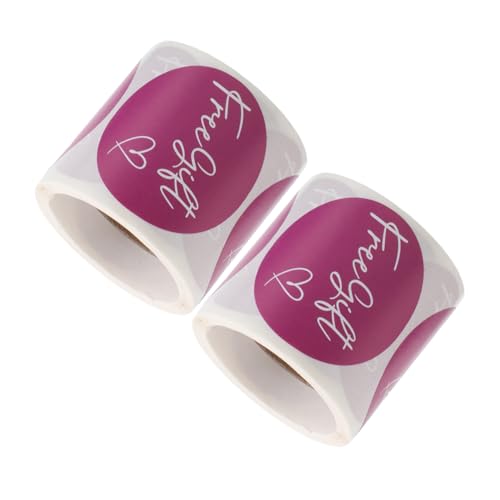 Gogogmee 2 Rollen Selbstklebende Geschenklektoren Aufkleber für Einladungen Umschläge und Verpackungen und Feiern Gogogmee 2 Rollen Selbstklebende Geschenklektoren Aufkleber für Einladungen Umschläge und Verpackungen und Feiern von Gogogmee