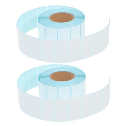 Gogogmee 2 Rollen Selbstklebende Thermoetiketten Je Rolle Wasser Öl Kratzfest Vielseitig für Versand Preis Name Barcode Geeignet von Gogogmee