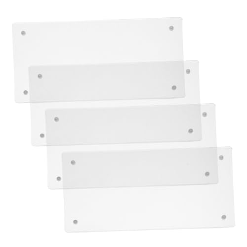 Gogogmee 2 Sätze Magnetische Acryl Bilderrahmen Doppelseitig Transparenter Frameless Fotohalter Für Wand und Schreibtisch Flexibel Für Preisschilder Tischkarten und Dekoration Gogogmee 2 Sätze Magnetische Acryl Bilderrahmen Doppelseitig Transparenter Frameless Fotohalter Für Wand und Schreibtisch Flexibel Für Preisschilder Tischkarten und Dekoration von Gogogmee