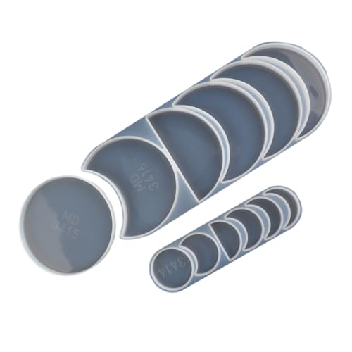 Gogogmee 2 Sätze Teiliges Silikonform Mond und Stern DIY Weltraum Bastelset für Epoxidharz Gießen Langlebig Leicht für Handgefertigte Anhänger und Kreative Dekorationen von Gogogmee