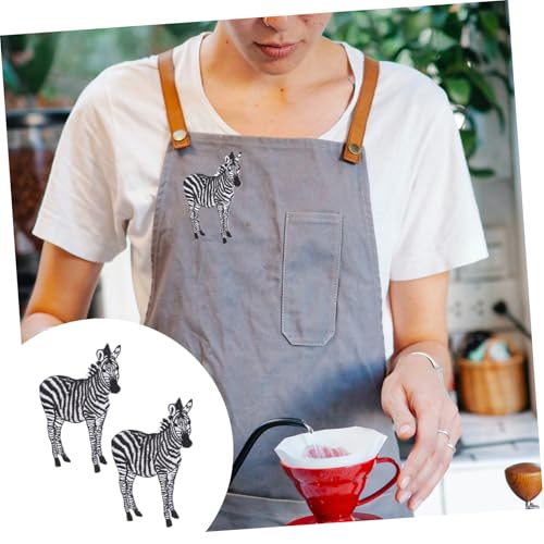 Gogogmee 2 Stück Bestickte Tier Aufnäher Zebra Stoff Flicken zum Aufbügeln und Nähen DIY Kleidung Applikationen mit Heißschmelzkleber für Shirts Kissen Vorhänge und Textilien Gogogmee 2 Stück Bestickte Tier Aufnäher Zebra Stoff Flicken zum Aufbügeln und Nähen DIY Kleidung Applikationen mit Heißschmelzkleber für Shirts Kissen Vorhänge und Textilien von Gogogmee
