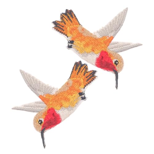 Gogogmee 2 Stück Bügel Patches Vogelmotiv Gestickte Aufnäher aus DIY Applikationen für Kleidung Rucksäcke Jacken Einfach Anzubringen Waschbar Vielseitig für Textilien und Accessoires Gogogmee 2 Stück Bügel Patches Vogelmotiv Gestickte Aufnäher aus DIY Applikationen für Kleidung Rucksäcke Jacken Einfach Anzubringen Waschbar Vielseitig für Textilien und Accessoires von Gogogmee