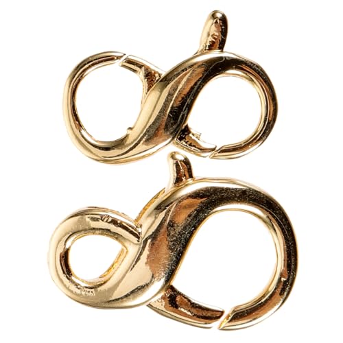 Gogogmee 2 Stück Echtgold Lobster Claws Schmuckverschluss DIY Schmuckzubehör Herz Elefant Karabinerverschluss für Halskette Armband Befestigung Haken Langlebig Rostfrei Praktisch Gogogmee 2 Stück Echtgold Lobster Claws Schmuckverschluss DIY Schmuckzubehör Herz Elefant Karabinerverschluss für Halskette Armband Befestigung Haken Langlebig Rostfrei Praktisch von Gogogmee