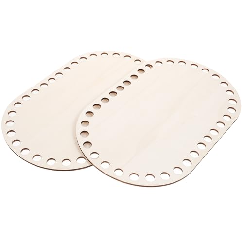 Gogogmee 2 Stück Holz Häkeln Korbboden DIY Weide Basis für Bastelprojekte und Langlebig für Handtaschen und Aufbewahrungstaschen Gogogmee 2 Stück Holz Häkeln Korbboden DIY Weide Basis für Bastelprojekte und Langlebig für Handtaschen und Aufbewahrungstaschen von Gogogmee