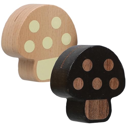 Gogogmee 2 Stück Holz Kartenhalter Minimalistischer Pilz Design Foto und Namenskartenhalter Vielseitig für Tischkarten Lesezeichen Botschaften Natürliche Holzfarben für Weihnachts und Gogogmee 2 Stück Holz Kartenhalter Minimalistischer Pilz Design Foto und Namenskartenhalter Vielseitig für Tischkarten Lesezeichen Botschaften Natürliche Holzfarben für Weihnachts und von Gogogmee