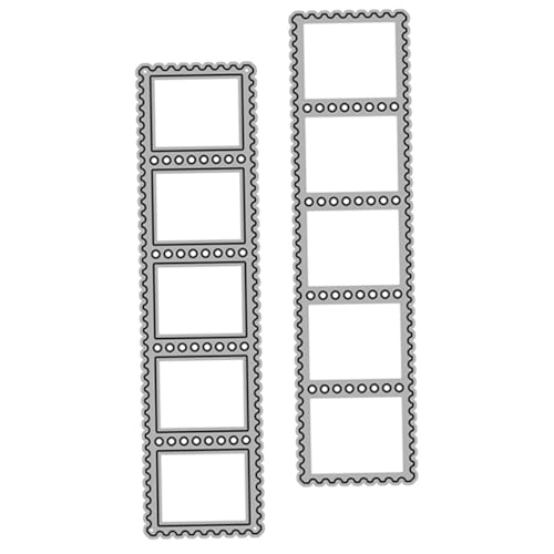 Gogogmee 2 Stück Metall Stanzform Carbonstahl Stabile DIY Stanzschablonen für Scrapbooking Fotoalbum Prägeordner Stempel Selber Machen Langlebig Wiederverwendbar Gogogmee 2 Stück Metall Stanzform Carbonstahl Stabile DIY Stanzschablonen für Scrapbooking Fotoalbum Prägeordner Stempel Selber Machen Langlebig Wiederverwendbar von Gogogmee