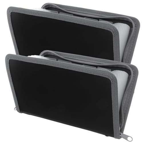 Gogogmee 2 Stück Mini Faltbare Aktenordner mit Fächern Transparente Dokumentenmappe für Quittungen Rechnungen und Kleine Papiere Tragbarer Büro Organizer für Effiziente Ablage Gogogmee 2 Stück Mini Faltbare Aktenordner mit Fächern Transparente Dokumentenmappe für Quittungen Rechnungen und Kleine Papiere Tragbarer Büro Organizer für Effiziente Ablage von Gogogmee