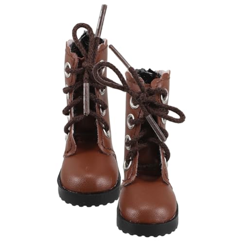 Gogogmee 2 Stück Miniatur Schuhe Hochformat Süße Boots für Bjd Puppen Plüsch Doll Kleidung Ersatz Hochwertige Puppenschuhe für Fotografie und Spiel von Gogogmee