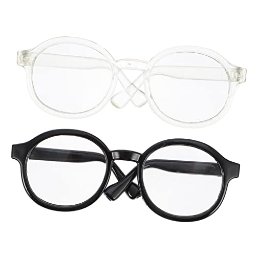 Gogogmee 2-teiliges Puppen-ankleidebrillen-Set Mini-kunststoffaugen Spielzeug Für Jungen Und Mädchen Simulierte Brille Spielzeug Augendekor Für Puppen Gogogmee 2-teiliges Puppen-ankleidebrillen-Set Mini-kunststoffaugen Spielzeug Für Jungen Und Mädchen Simulierte Brille Spielzeug Augendekor Für Puppen von Gogogmee